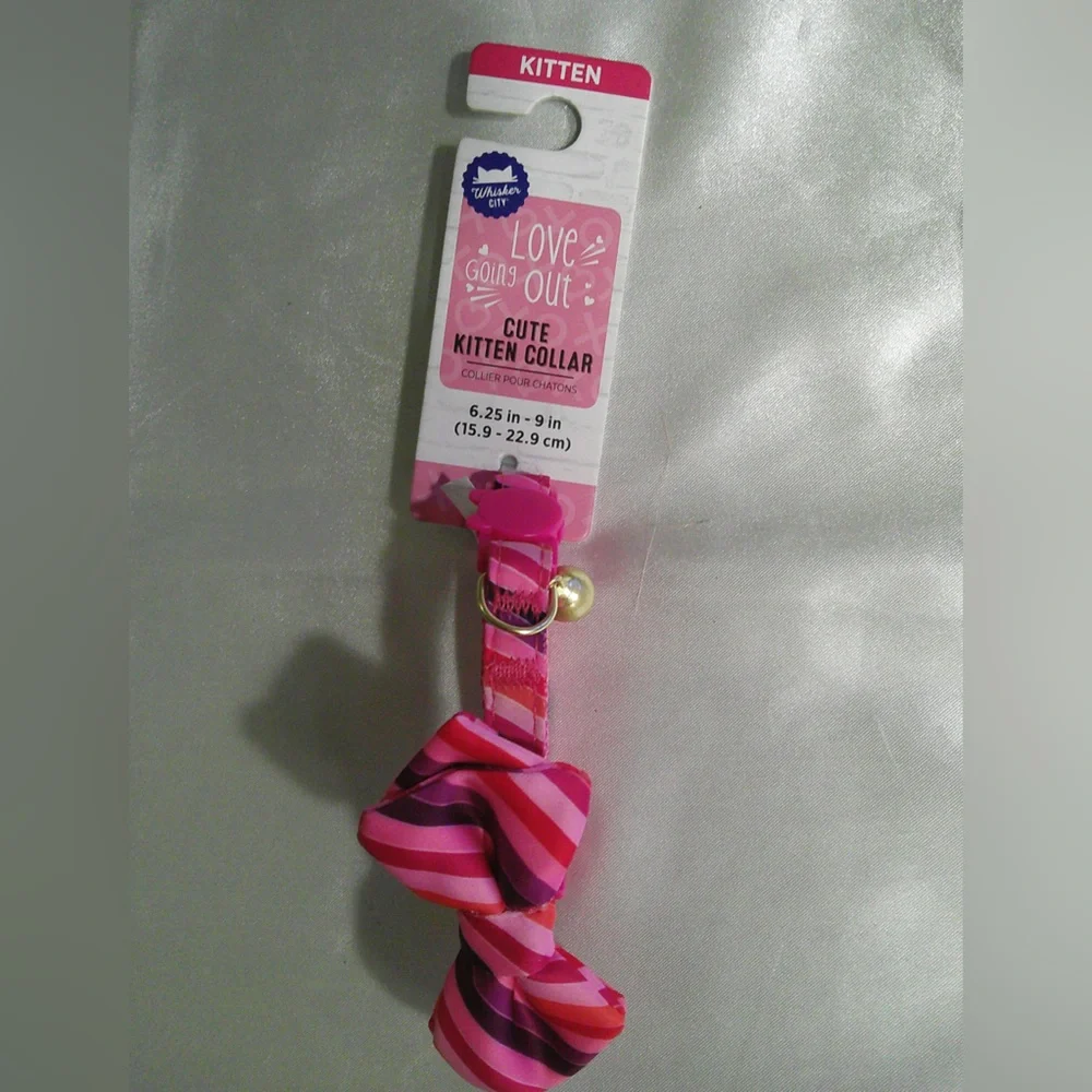 Youly the sweetheart Valentine’s Day Check Cat Collar